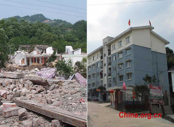 Pengzhou: 2008 VS 2011