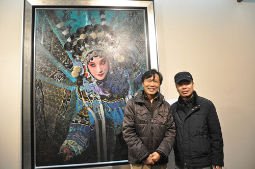 Master painter Wang Qijun’s exhibition attracted 13,000 visitors