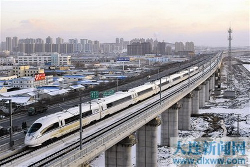 Harbin-Dalian high-speed railway feeds Spring Festival travel
