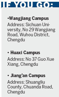 Scholarly and scenic Sichuan University adds to city's luster