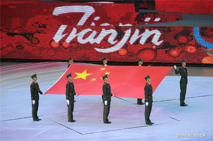Opening ceremony of 6th East Asian Games held in Tianjin