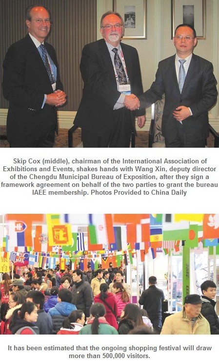 Chengdu Special: Admission to IAEE signals expo industry's growing professionalism