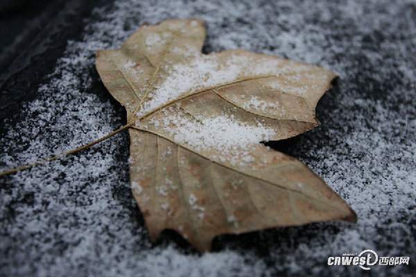 Xi’an has its first snowfall