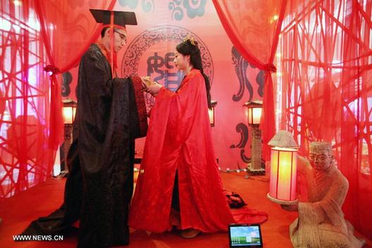 Wedding culture carnival in Nanjing
