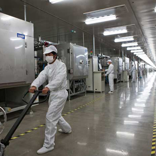 汉能山东禹城薄膜太阳能研发制造基地