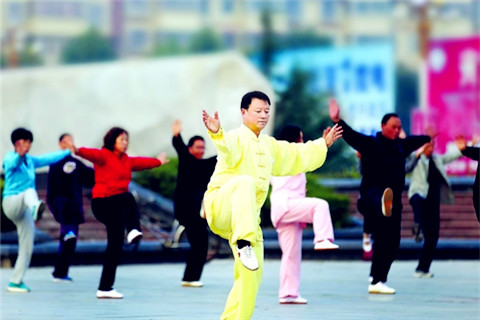 Tai chi proves popular among residents in Sanmenxia