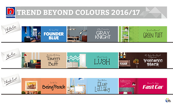 Nipsea Group unveils 'Tend Beyond Colors' 2016/17