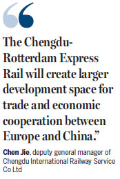 Silk Road to expand reach via Chengdu-Europe Express Rail