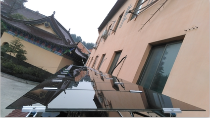 千年古刹焕新颜，梧桐寺安装汉能产品