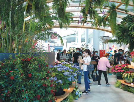 The China Flower Expo blossoms with success