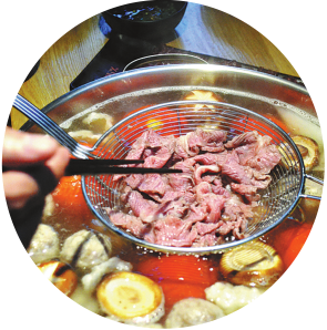 Beef hotpot
