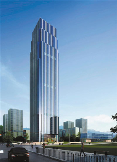 Sincere Finance Center starts construction in Liangjiang