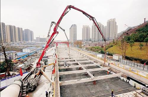 Lushan Stop of Subway Line 10 finishes construction