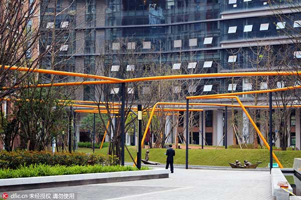 New twist on plumbing at Chongqing industrial park