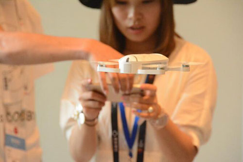Zero Tech unveils miniature 'selfie' drone
