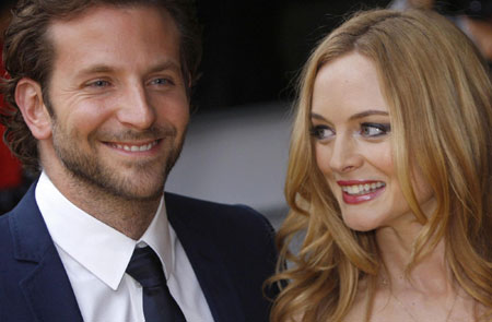 Heather Graham and Bradley Cooper at UK premiere of 