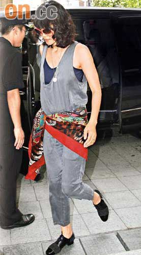 Stylish Faye Wong shops in Hong Kong