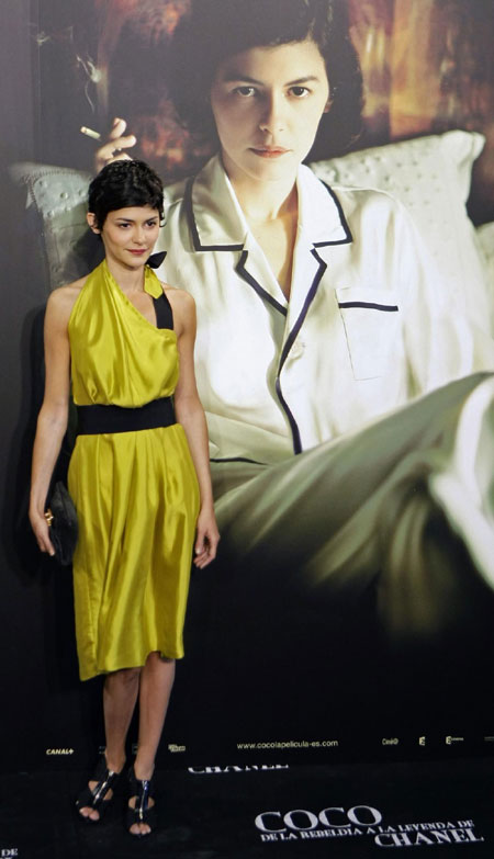 Audrey Tautou attends premiere of 'Coco Before Chanel' in Montreal[1]-  Chinadaily.com.cn