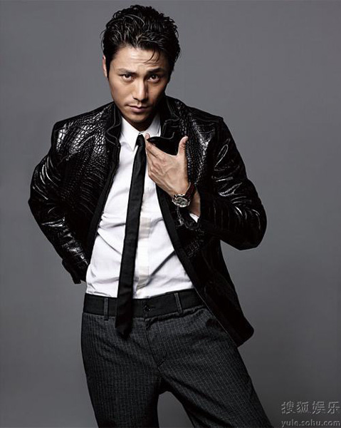 Chen Kun takes on gangster style