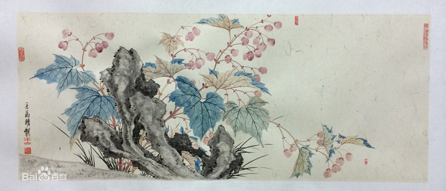 飞花落砚之境