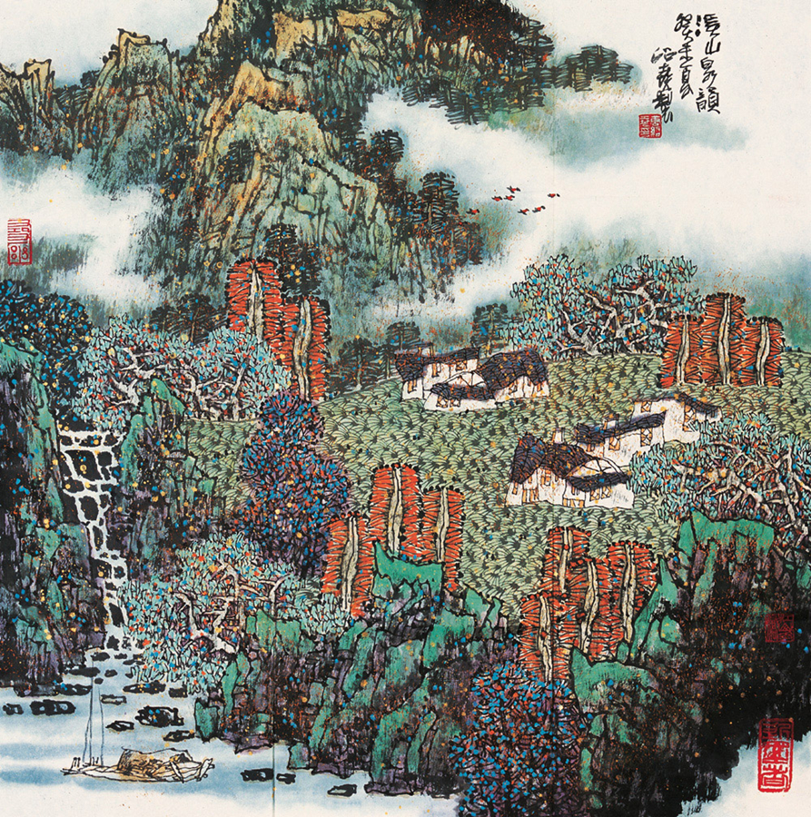 彩墨徽韵唐绍尧