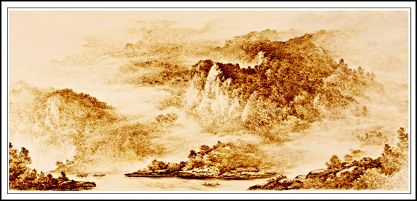 高劲松烙画作品欣赏