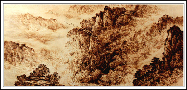 高劲松烙画作品欣赏