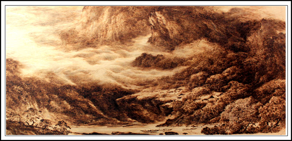 高劲松烙画作品欣赏