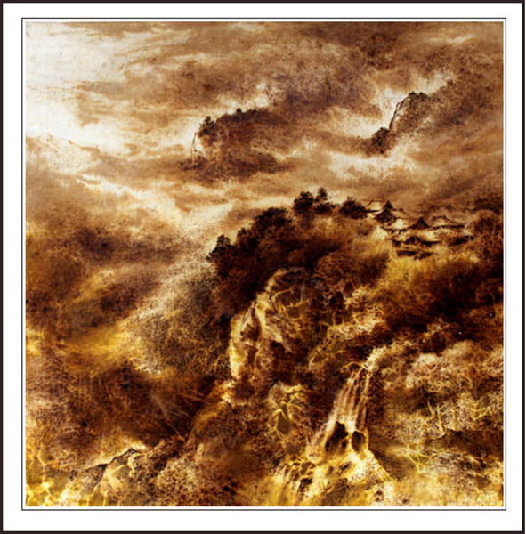 高劲松烙画作品欣赏