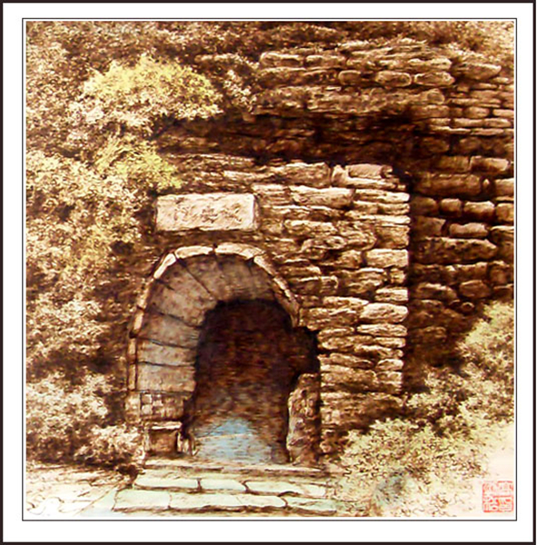 高劲松烙画作品欣赏