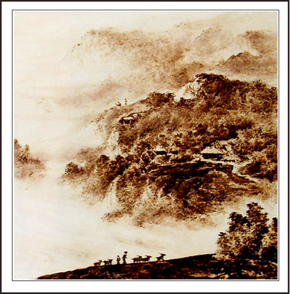 高劲松烙画作品欣赏
