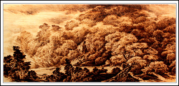 高劲松烙画作品欣赏