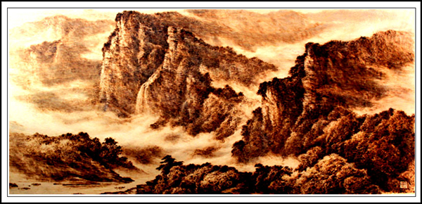 高劲松烙画作品欣赏