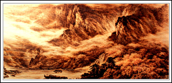 高劲松烙画作品欣赏