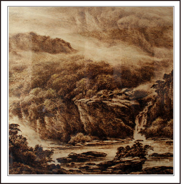 高劲松烙画作品欣赏