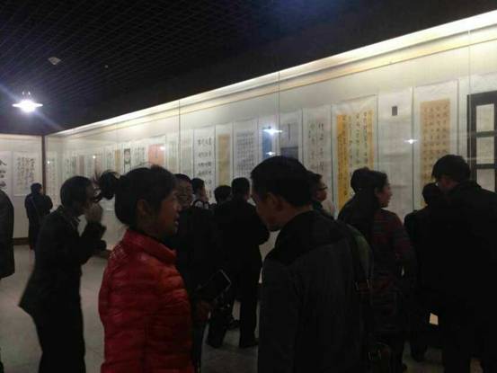颍州书法艺术大讲堂第七届师生暨历届优秀学员作品展开幕