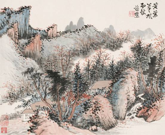 蔚然深秀--国画大师萧谦中
