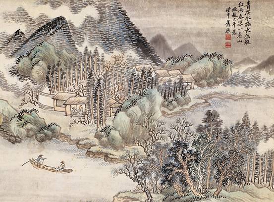 蔚然深秀--国画大师萧谦中