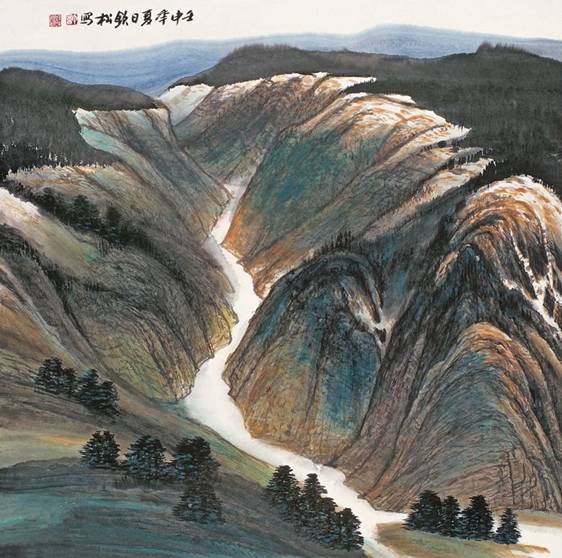 回归自然与超越传统——许钦松山水画赏析