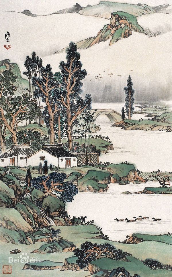 画山水序
