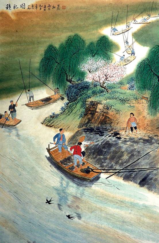 浓浓芳馥国画味-魏紫熙人物画