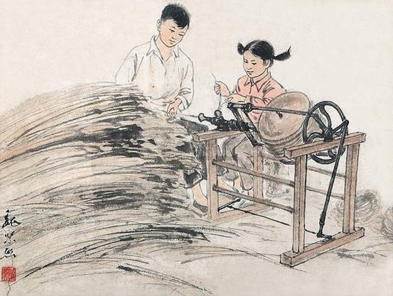 浓浓芳馥国画味-魏紫熙人物画