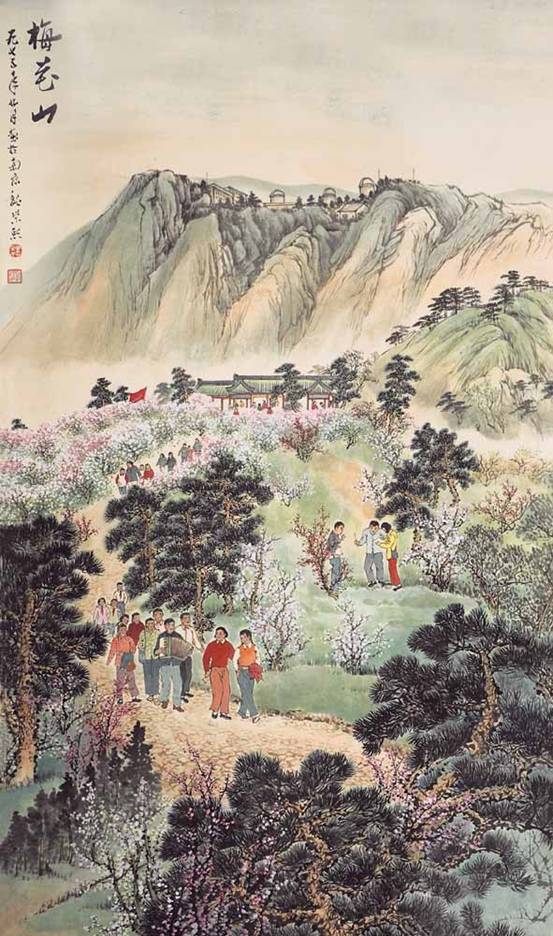 浓浓芳馥国画味-魏紫熙人物画