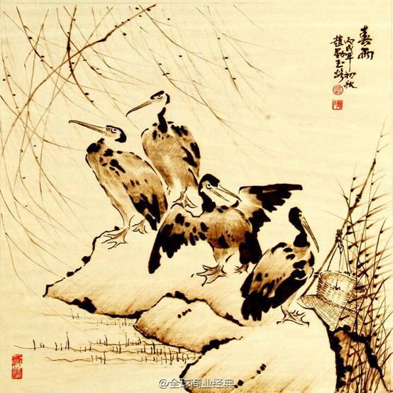 木火丹青品烙画——绘画之纯美，工艺之精湛