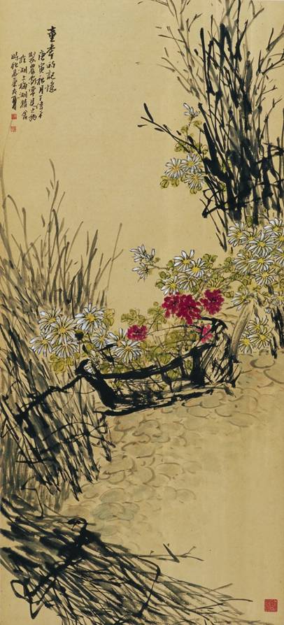 华丽与雄直相持而后成――兼议王伟平的花鸟画（图）