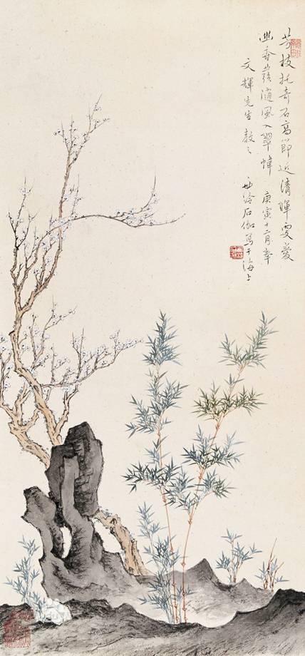 申石伽 ：疏影冷香 溢纸而出（图）