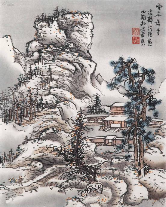 画集序言选 清静之中见禅心（图）