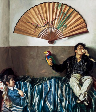 去年春拍各大榜指标艺术家成交额（图）