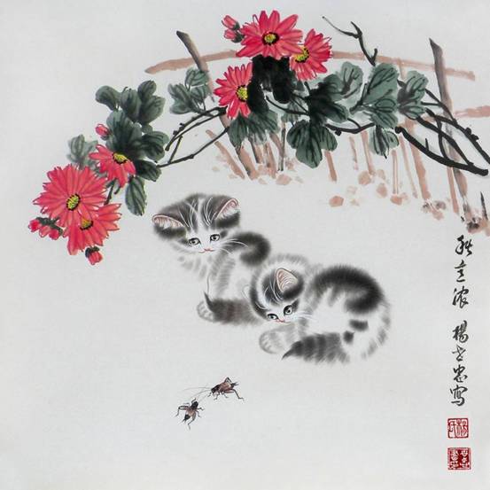 独爱杨家猫--杨世忠作品