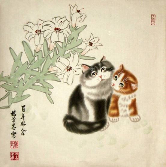 独爱杨家猫--杨世忠作品